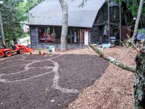Initial lay-out of the Studio Garden, 2009